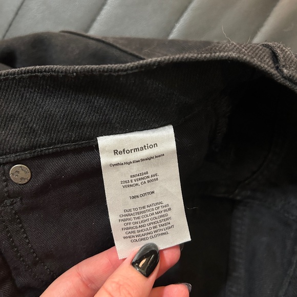 Reformation Cynthia High Rise Jeans - Picture 5 of 6
